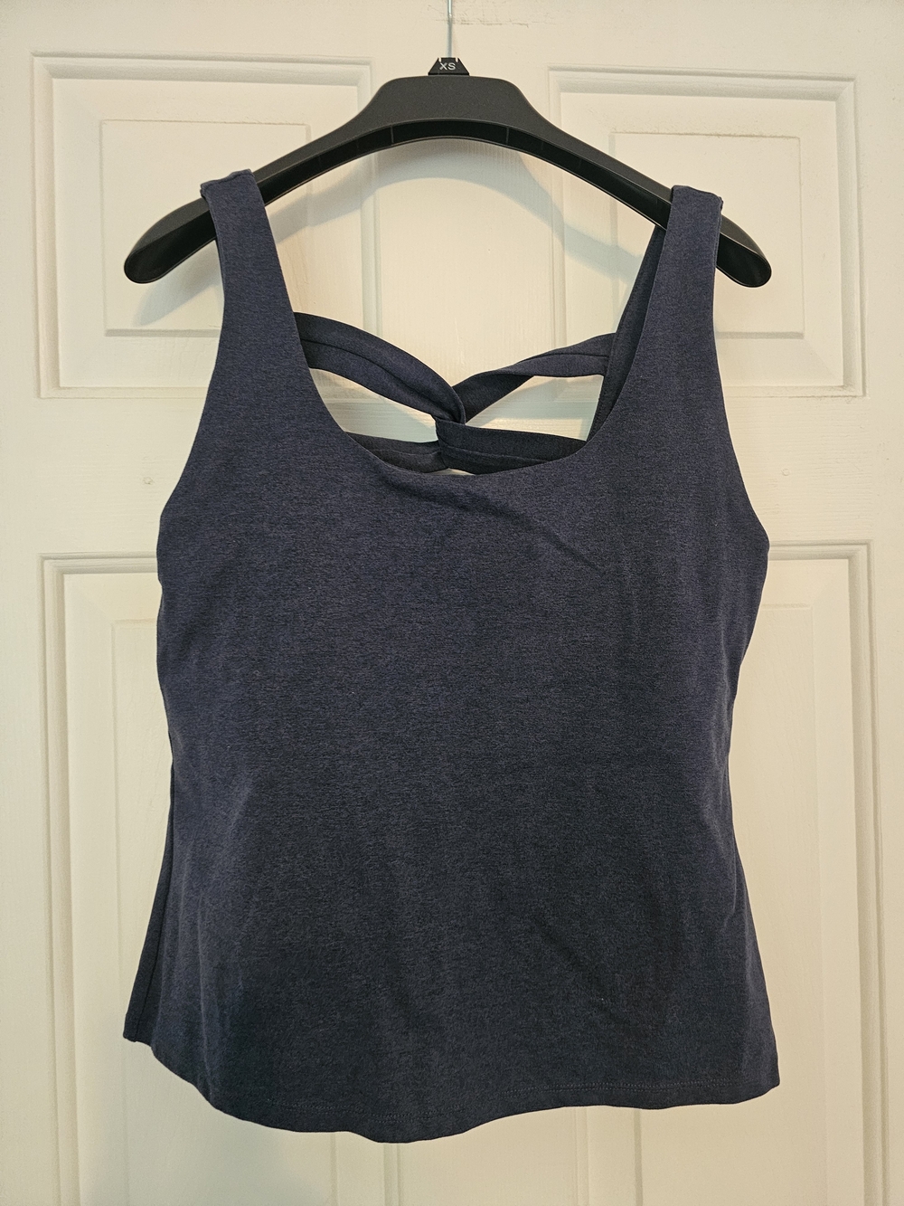 GAP Navy Blue Support Studio Top with Black Band